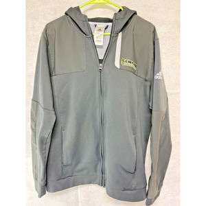 Saint Leo Basketball Jacket Large Zip Adidas University Gray Unisex